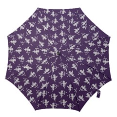 Cupid Pattern Hook Handle Umbrellas (small) by Valentinaart