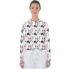 Love Spring Floral Women s Slouchy Sweat by Janetaudreywilson
