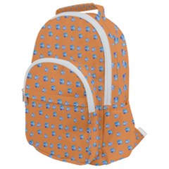 Floral Rounded Multi Pocket Backpack by Sparkle