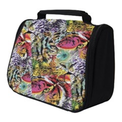 Tiger King Full Print Travel Pouch (small) by Sparkle