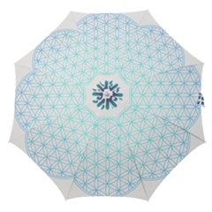 Flower Of Life  Straight Umbrellas by tony4urban