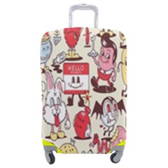 Retro Food Luggage Cover (medium) by Sparkle