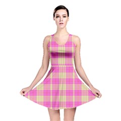 Pink Tartan 4 Reversible Skater Dress by tartantotartanspink