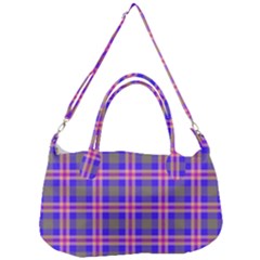 Tartan Purple Removal Strap Handbag by tartantotartanspink2