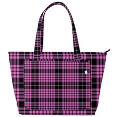 Pink Tartan 3 Back Pocket Shoulder Bag  by tartantotartanspink2
