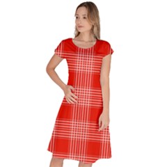 193 B Classic Short Sleeve Dress by tartantotartansallreddesigns