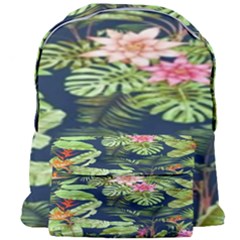 Flowers Pattern Giant Full Print Backpack by Sparkle