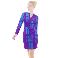 Fold At Home Folding Button Long Sleeve Dress by WetdryvacsLair