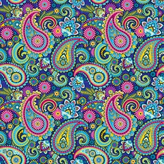 Paisley In Plum Fabric by dlmcguirt