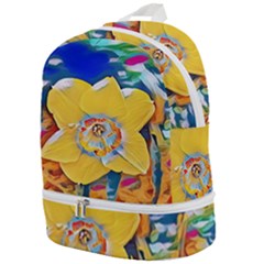 Full Bloom Zip Bottom Backpack by thedaffodilstore