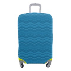 Sea Waves Luggage Cover (small) by Sparkle