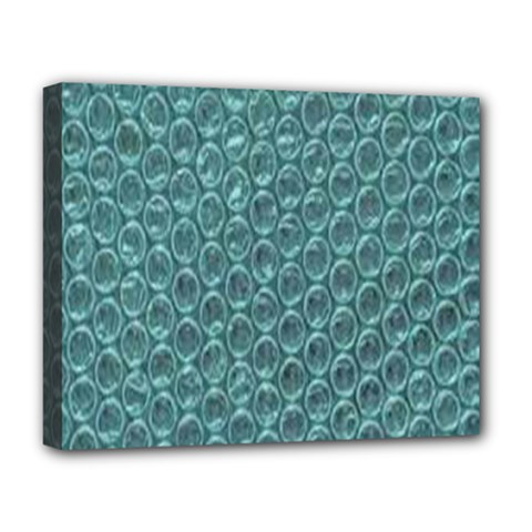 Bubble Wrap Deluxe Canvas 20  X 16  (stretched) by artworkshop