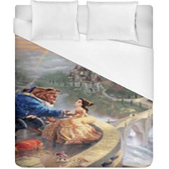 Beauty And The Beast Castle Duvet Cover (california King Size) by artworkshop
