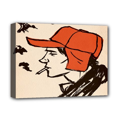 Catcher In The Rye Deluxe Canvas 16  X 12  (stretched)  by artworkshop