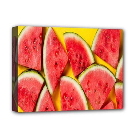 Watermelon Deluxe Canvas 16  X 12  (stretched)  by artworkshop