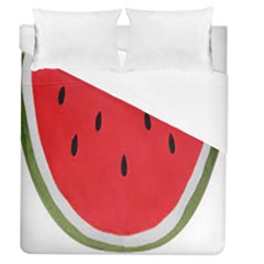Watermelon Pillow Fluffy Duvet Cover (queen Size) by artworkshop