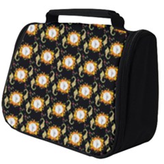 Flowers Pattern Full Print Travel Pouch (big) by Sparkle