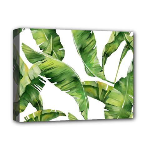 Sheets Tropical Plant Palm Summer Exotic Deluxe Canvas 16  X 12  (stretched)  by artworkshop