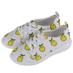 Pattern Lemon Texture Women s Lightweight Sports Shoes by artworkshop