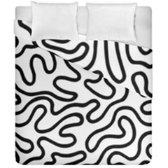 Patern Vector Duvet Cover Double Side (california King Size) by nate14shop