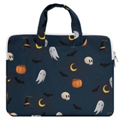 Halloween Macbook Pro 16  Double Pocket Laptop Bag  by nate14shop