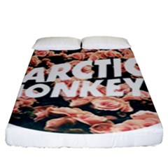 Arctic Monkeys Colorful Fitted Sheet (king Size) by nate14shop