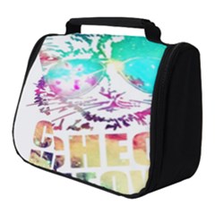 Check Meowt Full Print Travel Pouch (small) by nate14shop