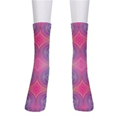 Infinity Circles Crew Socks by Thespacecampers