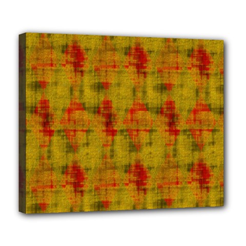 Abstract 005 Deluxe Canvas 24  X 20  (stretched) by nate14shop