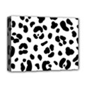Blak-white-tiger-polkadot Deluxe Canvas 16  x 12  (Stretched)  View1