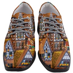 Christmas-motif Women Heeled Oxford Shoes by nate14shop