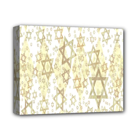 Star-of-david-001 Deluxe Canvas 14  X 11  (stretched) by nate14shop