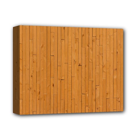 Hardwood Vertical Deluxe Canvas 14  X 11  (stretched) by artworkshop