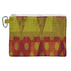 Rhomboid 003 Canvas Cosmetic Bag (xl) by nate14shop