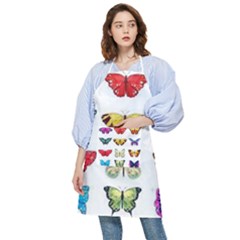 Butterflay Pocket Apron by nate14shop