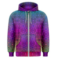 Stained Glass Vision Men s Zipper Hoodie by Thespacecampers