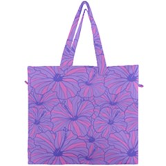 Flower-b 001 Canvas Travel Bag by nate14shop