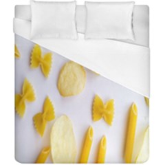 Pasta Duvet Cover (california King Size) by nate14shop