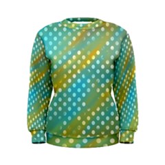 Abstract-polkadot 01 Women s Sweatshirt by nate14shop