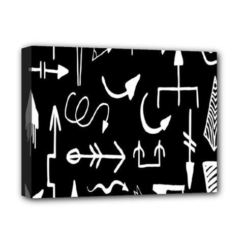 Arrows Deluxe Canvas 16  X 12  (stretched)  by nate14shop