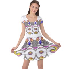 Im Fourth Dimension Colour 8 Cap Sleeve Dress by imanmulyana