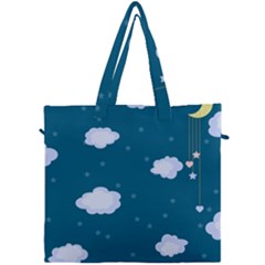 Clouds Canvas Travel Bag by nateshop