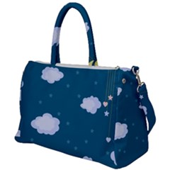 Clouds Duffel Travel Bag by nateshop