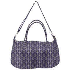 Seamless-pattern Gray Removal Strap Handbag by nateshop