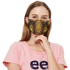 Fractal Fitted Cloth Face Mask (adult) by nateshop