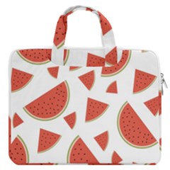 Watermelons Fruits Tropical Fruits Macbook Pro 16  Double Pocket Laptop Bag  by Amaryn4rt