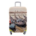 Black Several Boats - Colorful Italy  Luggage Cover (Small) View1