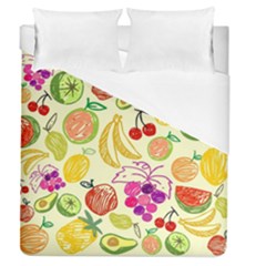 Seamless-fruit Duvet Cover (queen Size) by nateshop