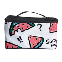 Illustration Watermelon Fruit Sweet Slicee Cosmetic Storage by Sudhe
