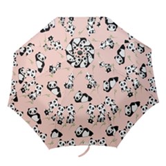 Pattern Panda Bear Folding Umbrellas by danenraven